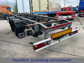 Container/ Wechselfahrgestell Anhänger Schwarzmüller * Z2*TANDEM ANHÄNGER*2.ACHS*SCHEIBENBREMSE*TÜV: das Bild 1