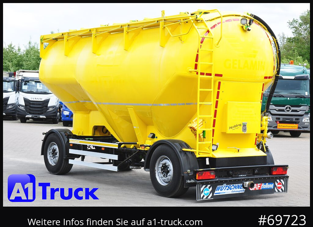 Tankanhänger HEITLING Silo, Futtermittel, 31m³, 4 Kammern,