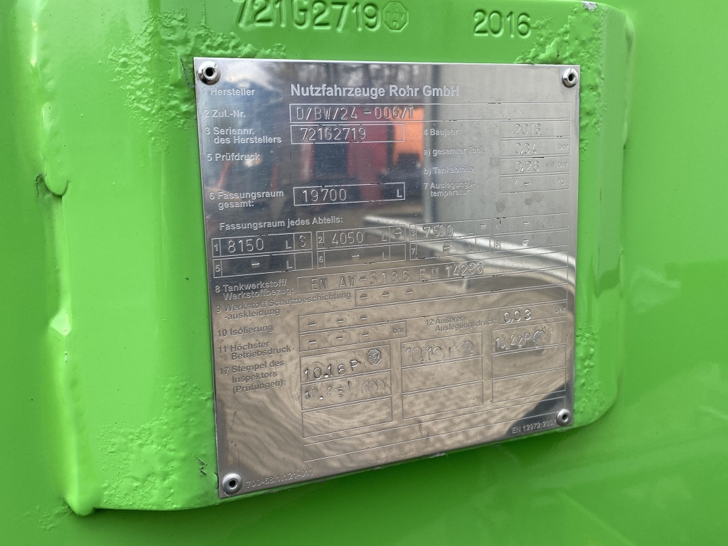 Tankanhänger ROHR A3