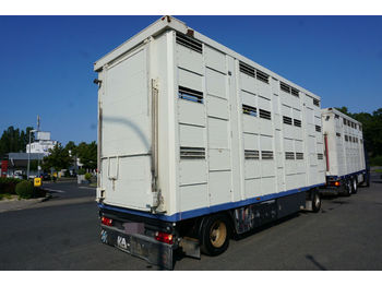 KA-BA / AT 18/73 Vieh*3-Stock*50qm*Durchlader  - Tiertransporter Anhänger