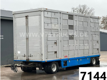 Ka-Ba 4.Stock Anhänger Aggregat, Tränke, Hubdach  - Tiertransporter Anhänger