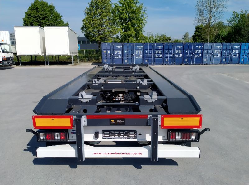 Container/ Wechselfahrgestell Anhänger Wielton Typ: PS2P70B, für Containertransport mit Innenlänge von 7.000 mm bis 7.250 mm. (DIN30722).: das Bild 4