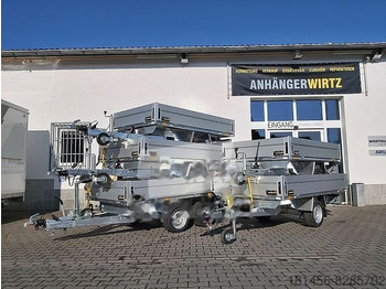 Kipper Anhänger Wm Meyer Rückwärtskipper HLNK 1500kg Metallboden Neu: das Bild 2