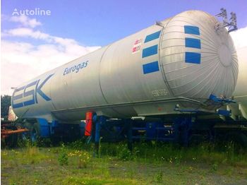 Tankauflieger Für die Beförderung von Gas AUREPA LNG, Methane, Gas Tank, 45000 Liter, Natural gas, Air Liquide cr: das Bild 1