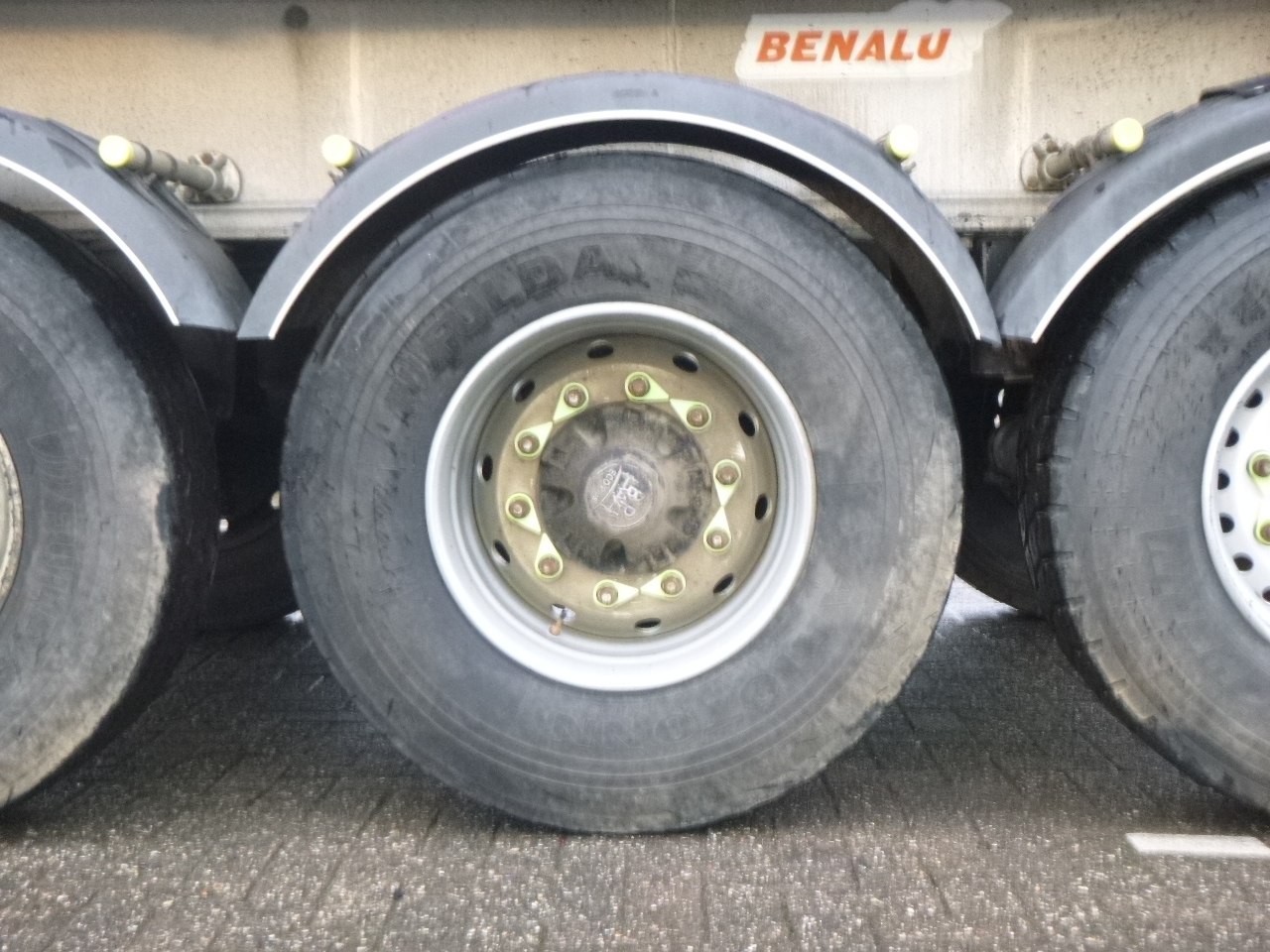 Kipper Auflieger Benalu Tipper trailer alu 26 m3: das Bild 14