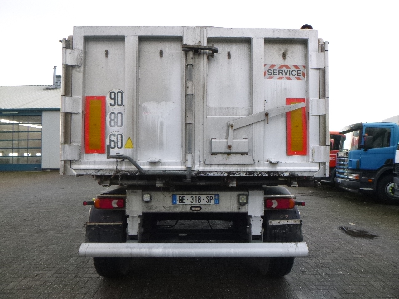 Kipper Auflieger Benalu Tipper trailer alu 26 m3: das Bild 5