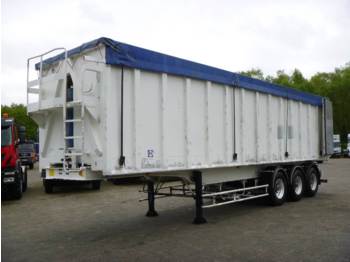 Kipper Auflieger Benalu Tipper trailer alu 55 m3 + tarpaulin: das Bild 1