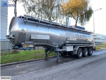 Tankauflieger Burg Chemie 31000 Liter, 3 Compartments, Steel Suspension: das Bild 1