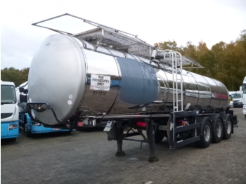 Tankauflieger Für die Beförderung von Lebensmittel Clayton Food tank inox 23.5 m3 / 1 comp + pump: das Bild 1