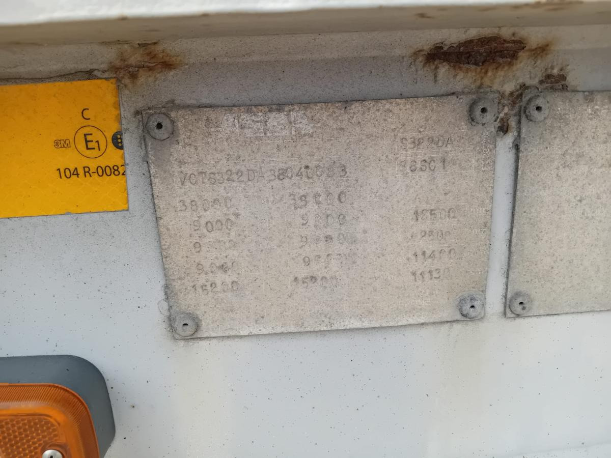 Container/ Wechselfahrgestell Auflieger Asca