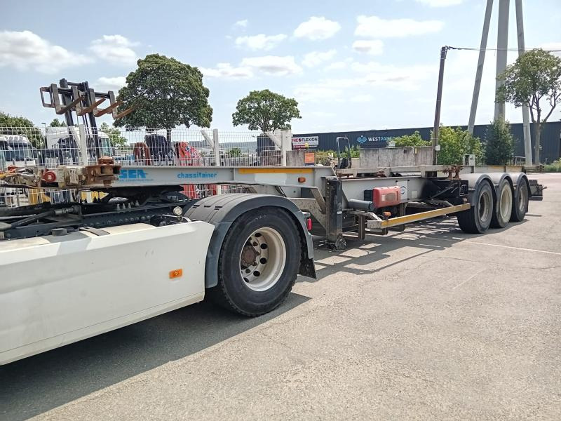 Container/ Wechselfahrgestell Auflieger Asca