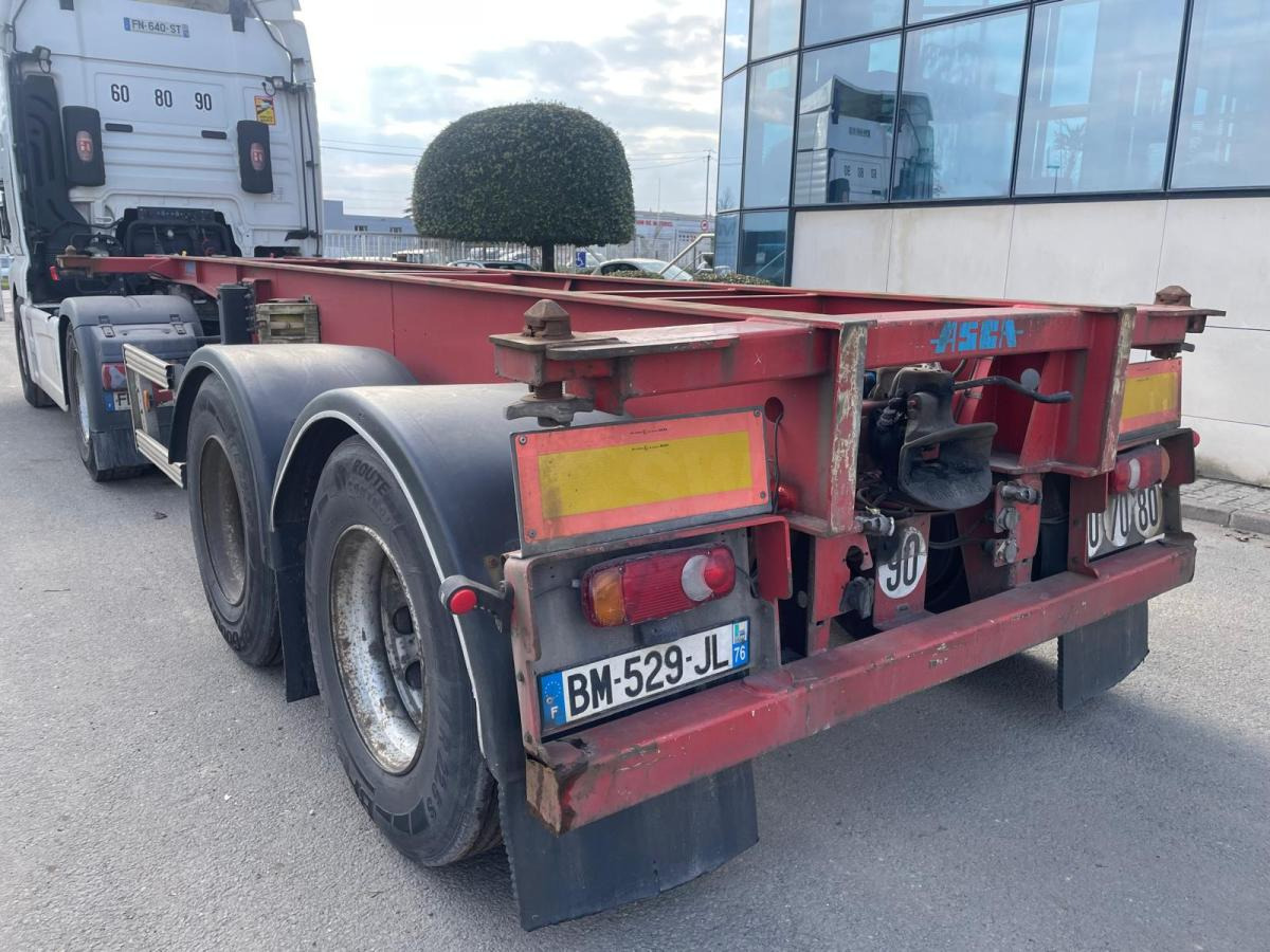 Container/ Wechselfahrgestell Auflieger Asca
