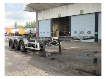 De Kraker CONTAINER CHASSIS 3-AS - Container/ Wechselfahrgestell Auflieger