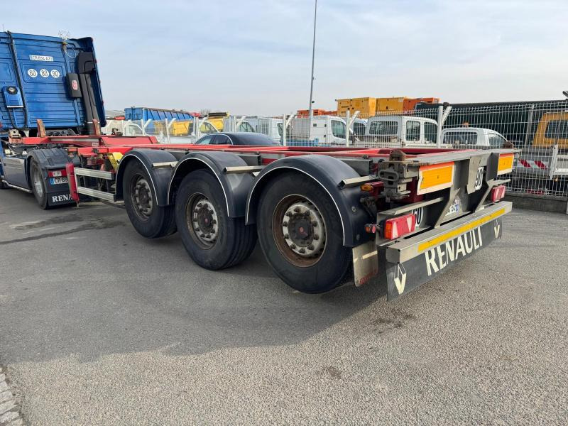 Container/ Wechselfahrgestell Auflieger Fruehauf