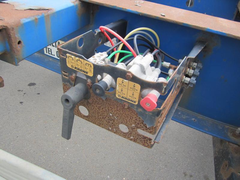 Container/ Wechselfahrgestell Auflieger Krone