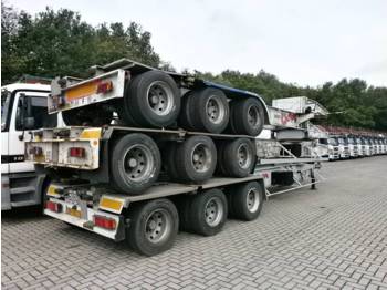 Titan Tank container trailer 20 ft - Container/ Wechselfahrgestell Auflieger