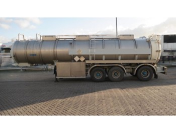 Tankauflieger Für die Beförderung von Chemikalien Dijkstra 3 AXLE VACUUM TANK TRAILER: das Bild 1