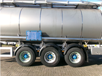 Tankauflieger Für die Beförderung von Chemikalien Feldbinder Chemical tank inox 37.5 m3 / 1 comp: das Bild 5