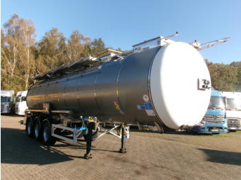 Tankauflieger Für die Beförderung von Chemikalien Feldbinder Chemical tank inox 37.5 m3 / 1 comp: das Bild 2