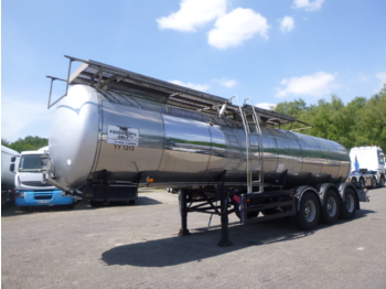 Tankauflieger Für die Beförderung von Lebensmittel Feldbinder Food tank inox 23.5 m3 / 1 comp: das Bild 1