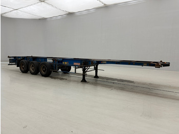 Container/ Wechselfahrgestell Auflieger Fruehauf Skelet 2 x 20-30-40 ft: das Bild 3
