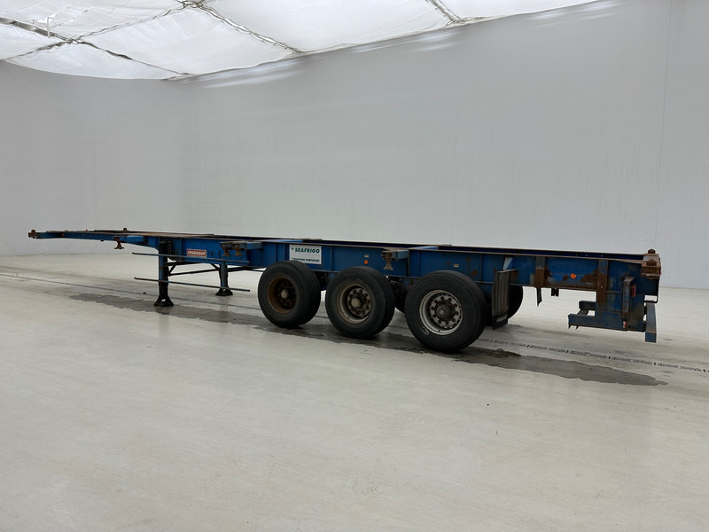 Container/ Wechselfahrgestell Auflieger Fruehauf Skelet 2 x 20-30-40 ft: das Bild 7