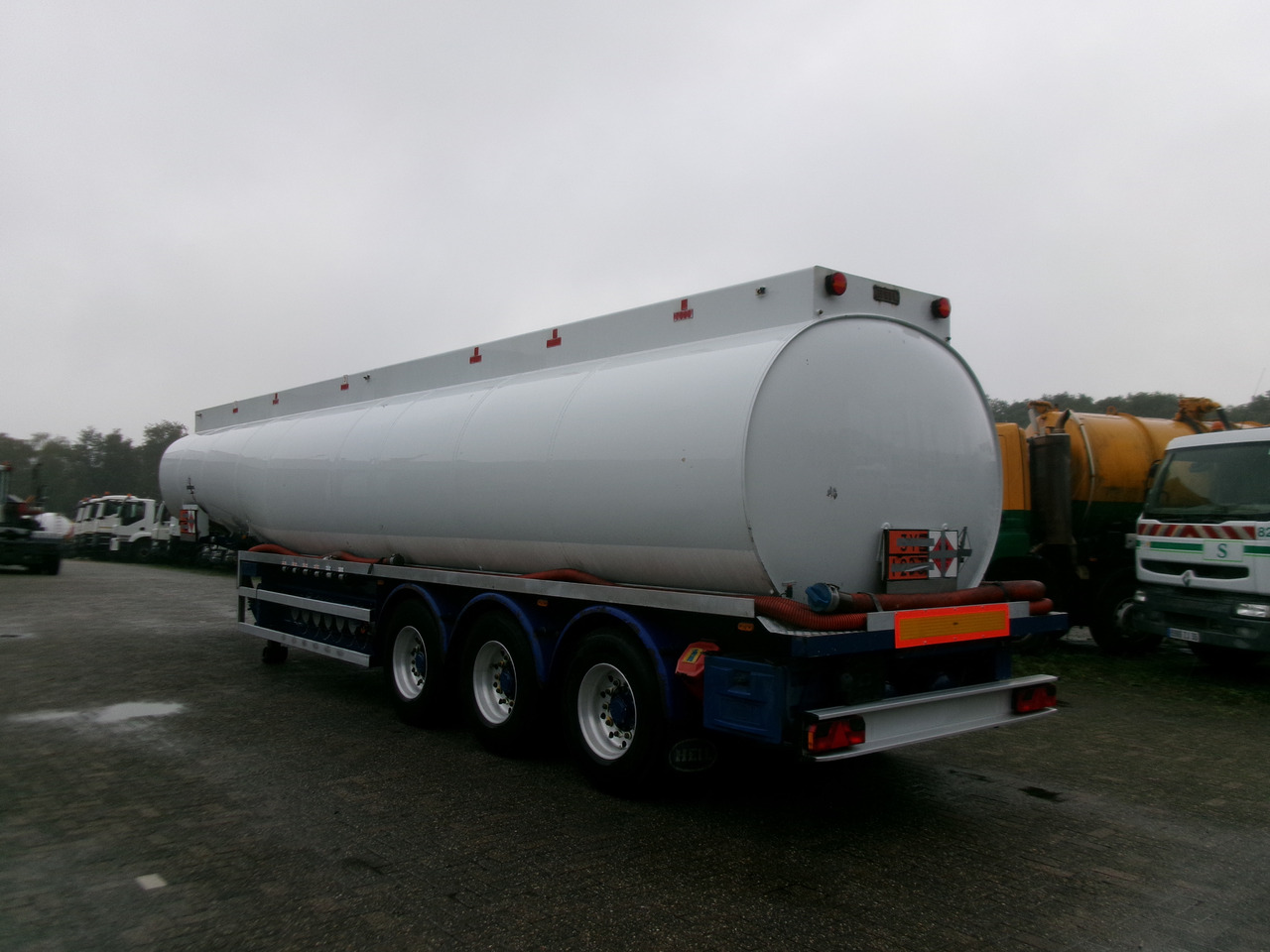 Tankauflieger Für die Beförderung von Kraftstoff Heil / Thompson Fuel tank alu 45 m3 / 6 comp + pump / ADR 13/12/2023: das Bild 3