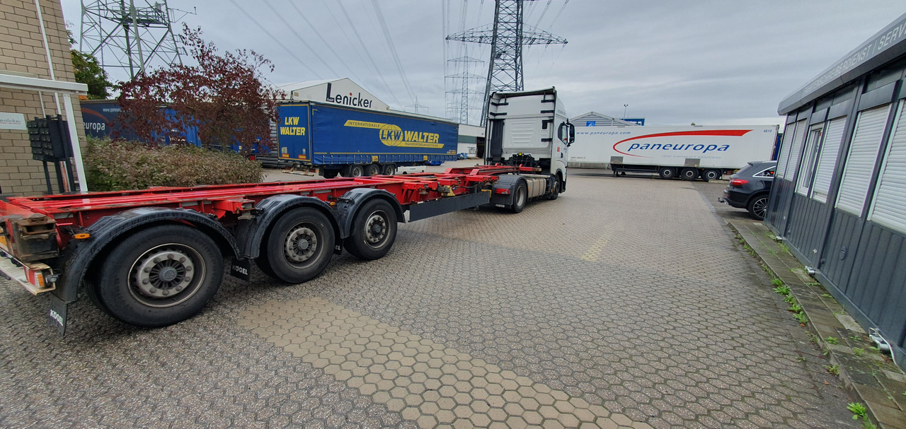 Fahrgestell Auflieger Für die Beförderung von Container KÖGEL GOOSENECK: das Bild 4