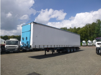 Planenauflieger Kaiser Curtain side trailer 92 m3 / lift axle: das Bild 1