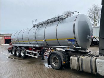 Tankauflieger Kässbohrer Edelstahl Bitumen Tankauflieger 32m³: das Bild 1