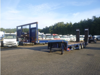 Tieflader Auflieger Kassbohrer Semi-lowbed trailer 9.2 m / 51 t + ramps + winch: das Bild 1