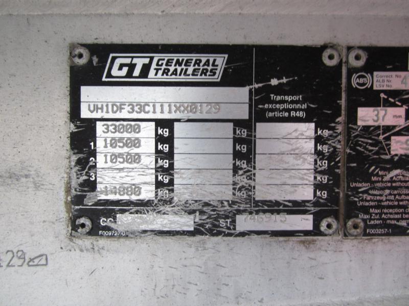 Kipper Auflieger General Trailers