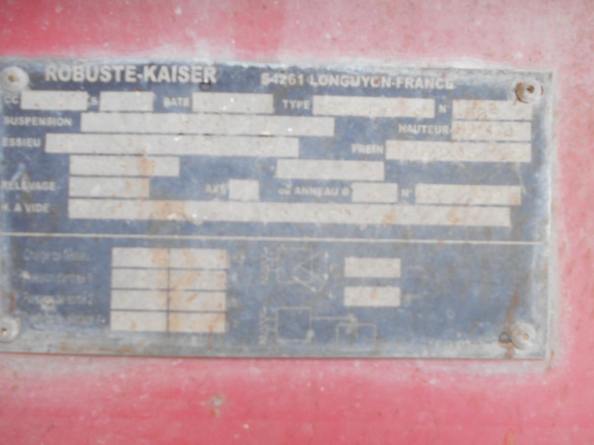 Kipper Auflieger Kaiser