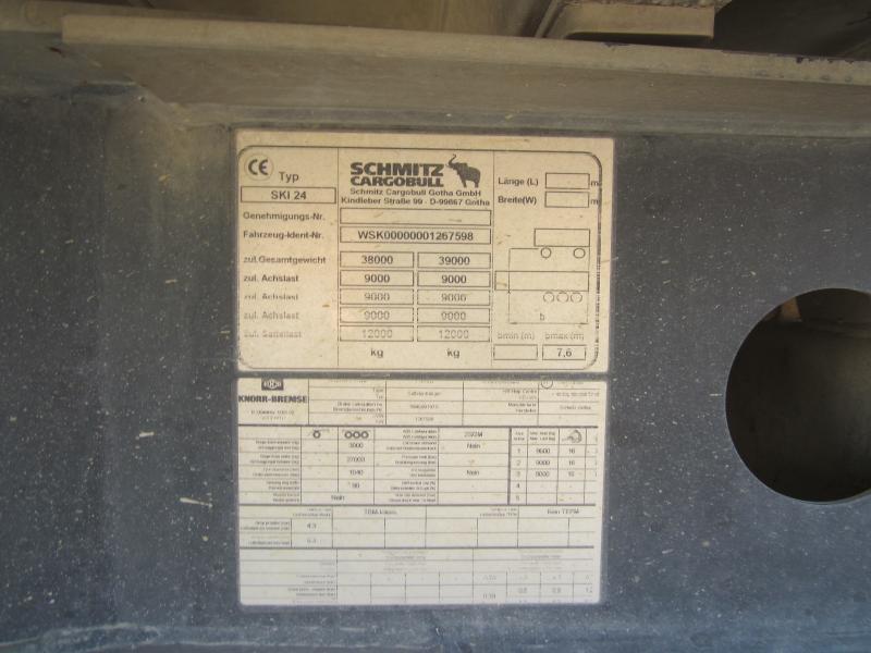 Kipper Auflieger Schmitz Cargobull