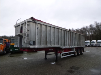 Wilcox Tipper trailer alu 55 m3 + tarpaulin - Kipper Auflieger