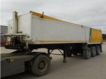  Wilcox Tri Axle Insulated Tipping Trailer, Easy Sheet - Kipper Auflieger