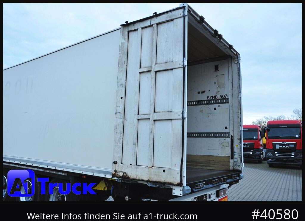 Koffer Auflieger KRONE SDK 27, Koffer, 1 Vorbesitzer, Plywood,