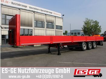 Pritschenauflieger/ Plattformauflieger Kögel 3-Achs-Mega Chassis, Bordwände: das Bild 1