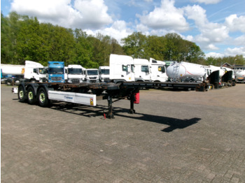 Krone 3-axle container trailer 20-30-40-45 ft DA08LNA - Container/ Wechselfahrgestell Auflieger: das Bild 2