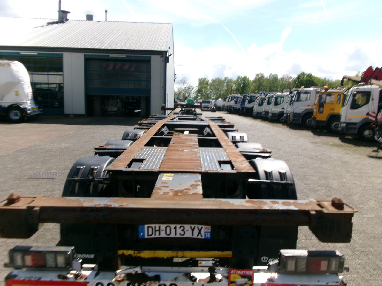 Leasing Angebot für Krone 3-axle container trailer 20-30-40-45 ft DA08LNA Krone 3-axle container trailer 20-30-40-45 ft DA08LNA: das Bild 7