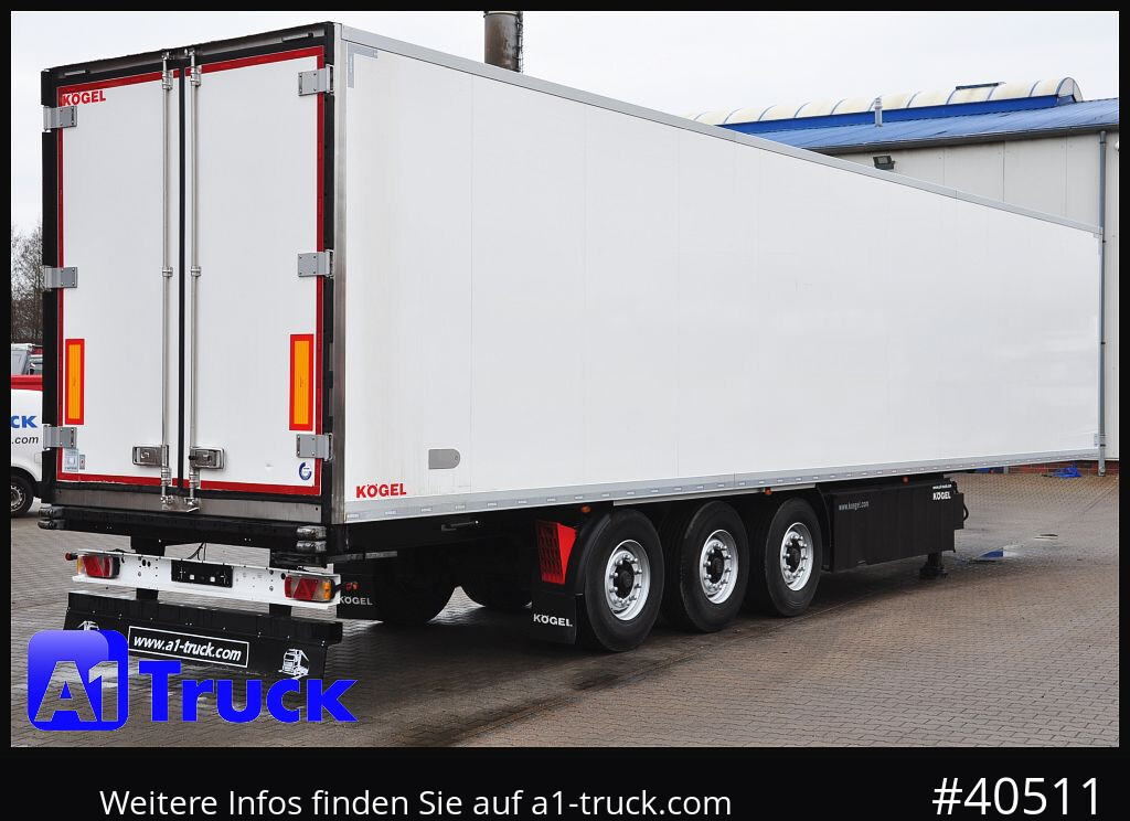 Kühlkoffer Auflieger KOEGEL SVA 24, ThermoKing A400, Doppelstock, Blumenbreite