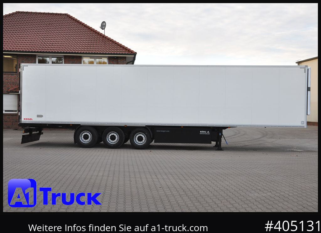 Kühlkoffer Auflieger KOEGEL ThermoKing A400, Doppelstock, Blumenbreit