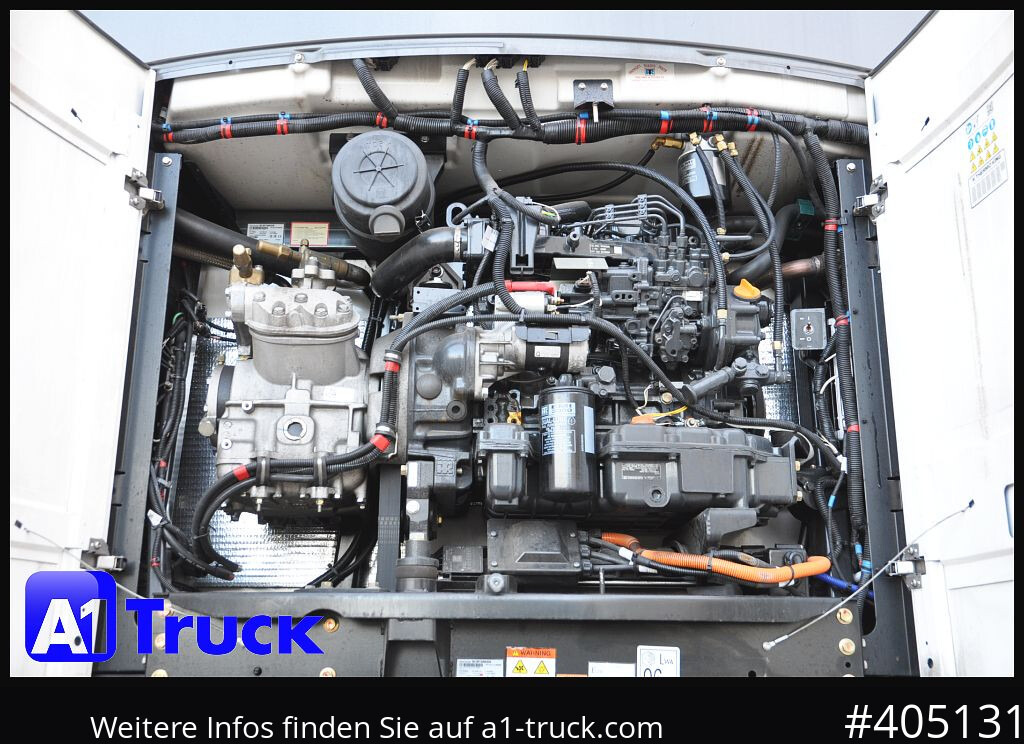 Kühlkoffer Auflieger KOEGEL ThermoKing A400, Doppelstock, Blumenbreit