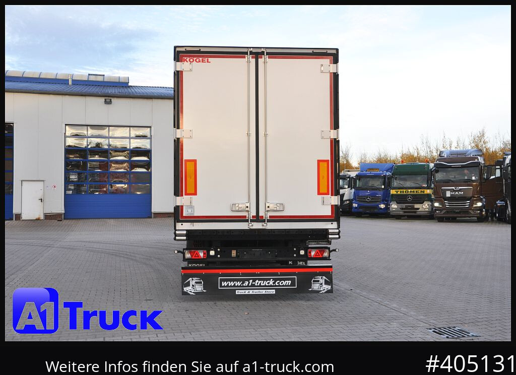 Kühlkoffer Auflieger KOEGEL ThermoKing A400, Doppelstock, Blumenbreit