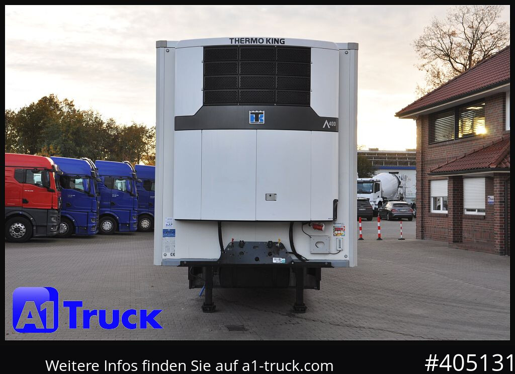 Kühlkoffer Auflieger KOEGEL ThermoKing A400, Doppelstock, Blumenbreit