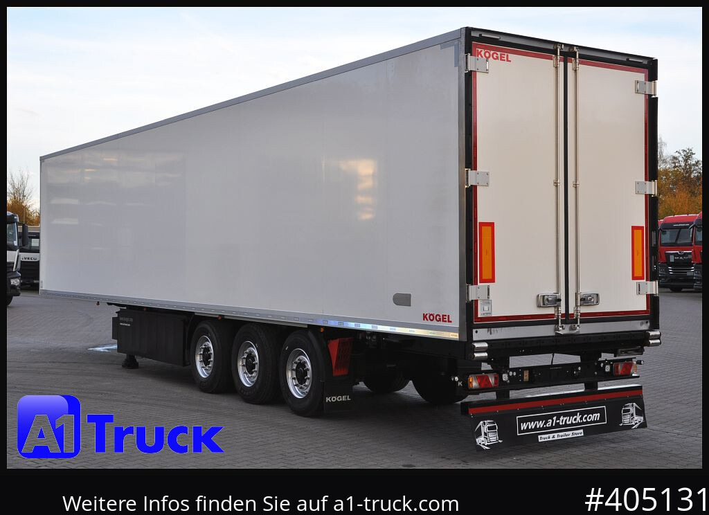 Kühlkoffer Auflieger KOEGEL ThermoKing A400, Doppelstock, Blumenbreit