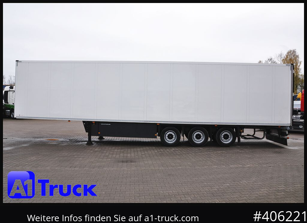 Kühlkoffer Auflieger SCHMITZ SKO FP45, Blumenbreite, Carrier 1950.