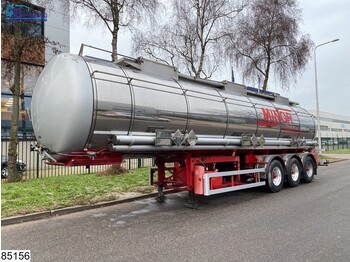 Tankauflieger LAG Chemie 28636 Liter, 3 Compartments, Steel suspension: das Bild 1