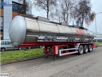 Tankauflieger LAG Chemie 31803 liter, Steel suspension, 4 Compartments: das Bild 1