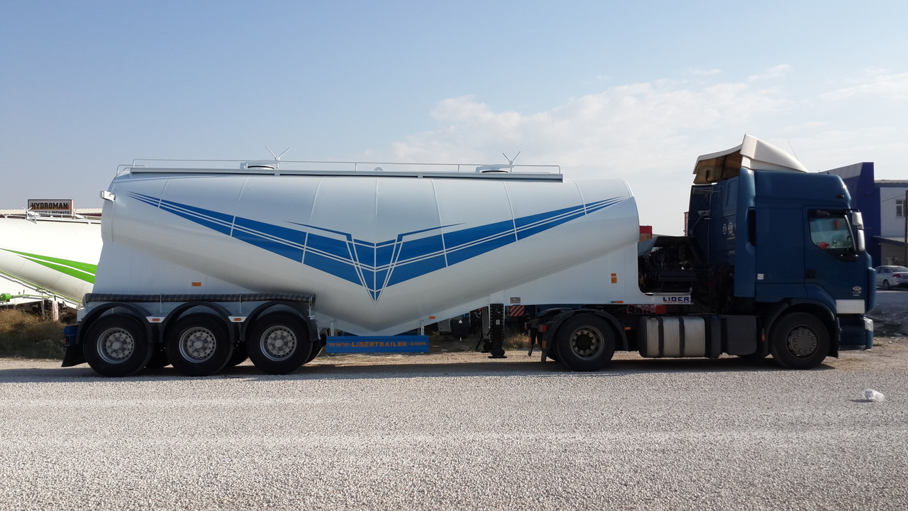 Tankauflieger Für die Beförderung von Zement LIDER 2023 MODEL NEW CEMENT TANKER: das Bild 12